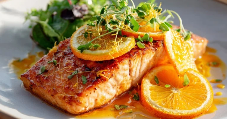Salmon with Orange