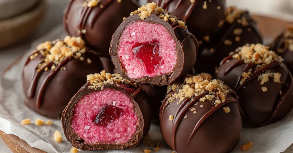 Cherry Mash Truffles Recipe