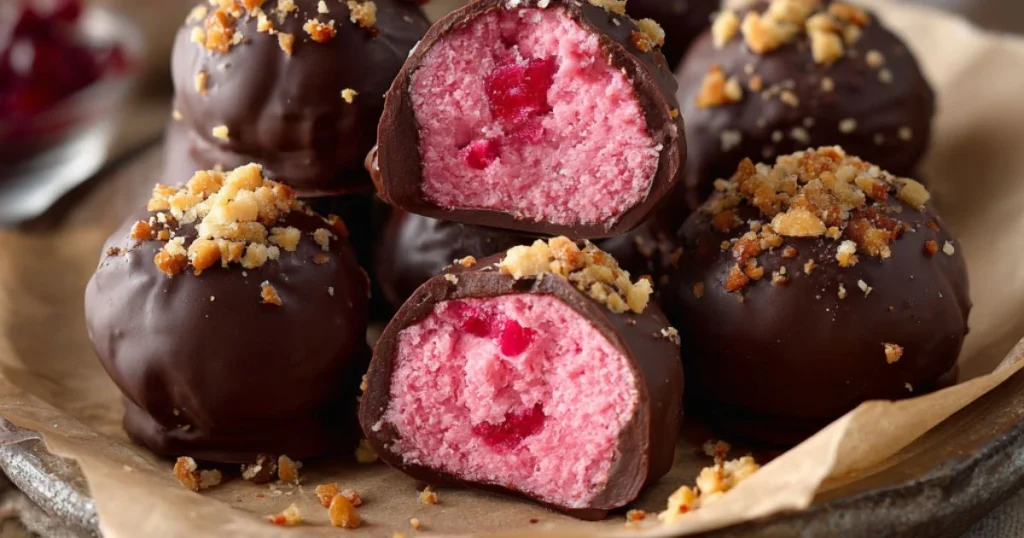 Cherry Mash Truffles Recipe