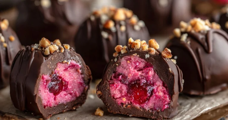 Cherry Mash Truffles Recipe