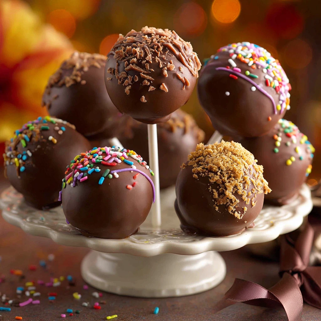 Easy Chocolate Cake Pops