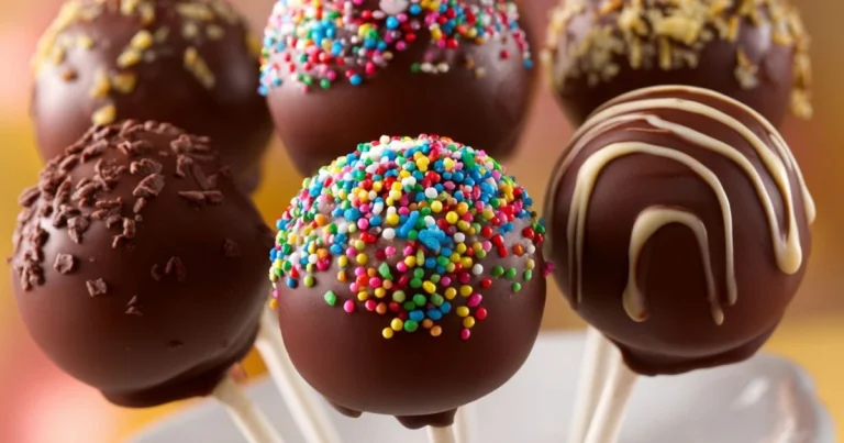 Easy Chocolate Cake Pops