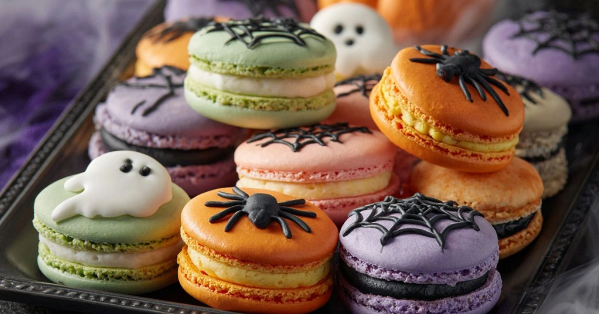 Halloween Macarons