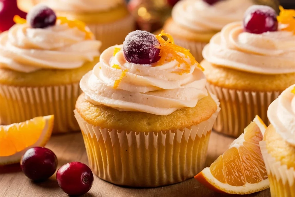 Irresistible Cranberry Orange Cupcakes