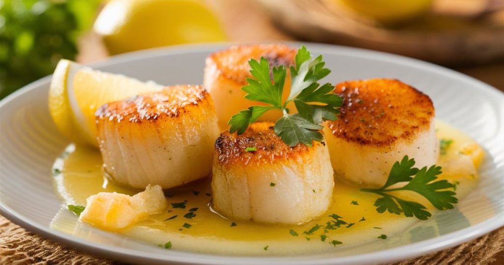 Lemon Butter Scallops
