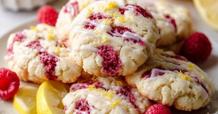 Lemon Raspberry Cookies