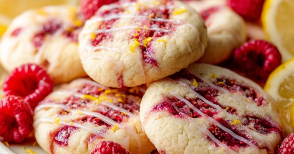 Lemon Raspberry Cookies