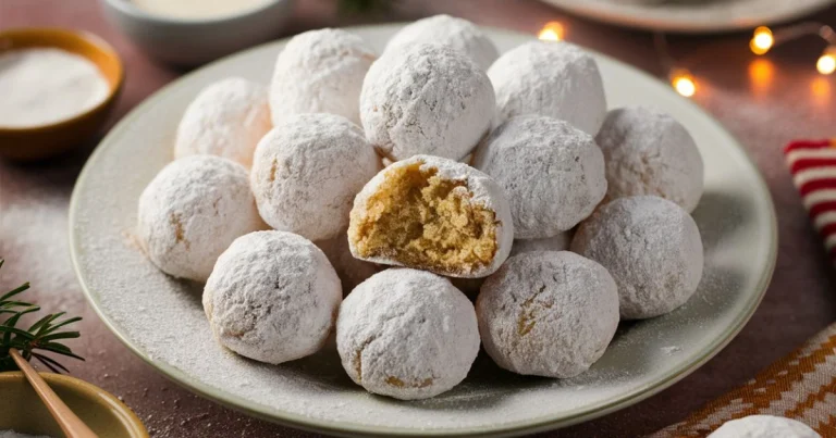 Sweetened Condensed Milk Snowballs