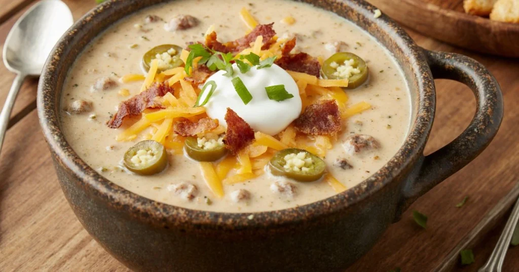 Ultimate Jalapeño Popper Soup