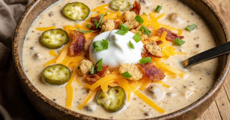 Ultimate Jalapeño Popper Soup