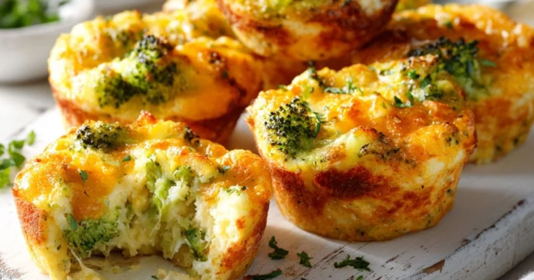 Broccoli Cheese Cups Recipe
