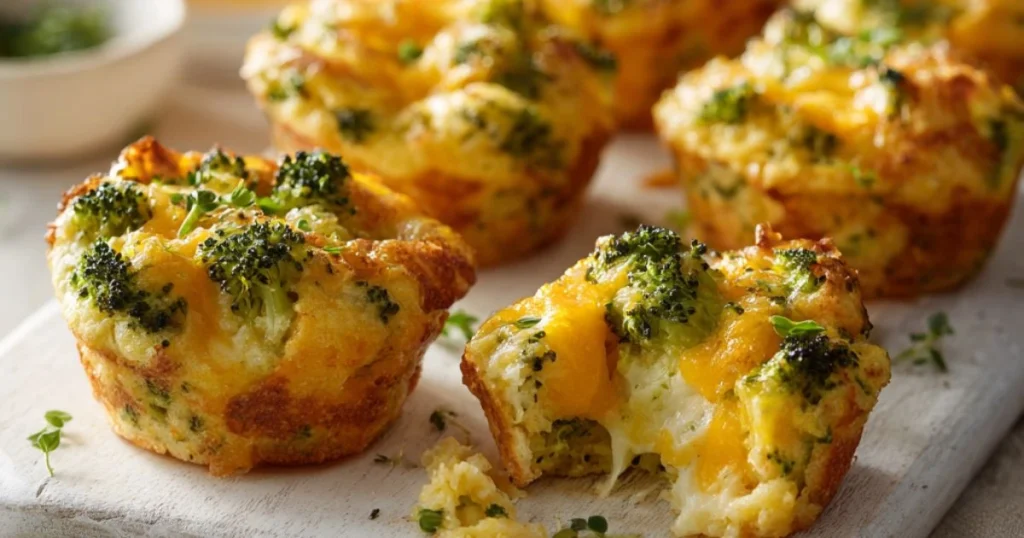 Broccoli Cheese Cups Recipe