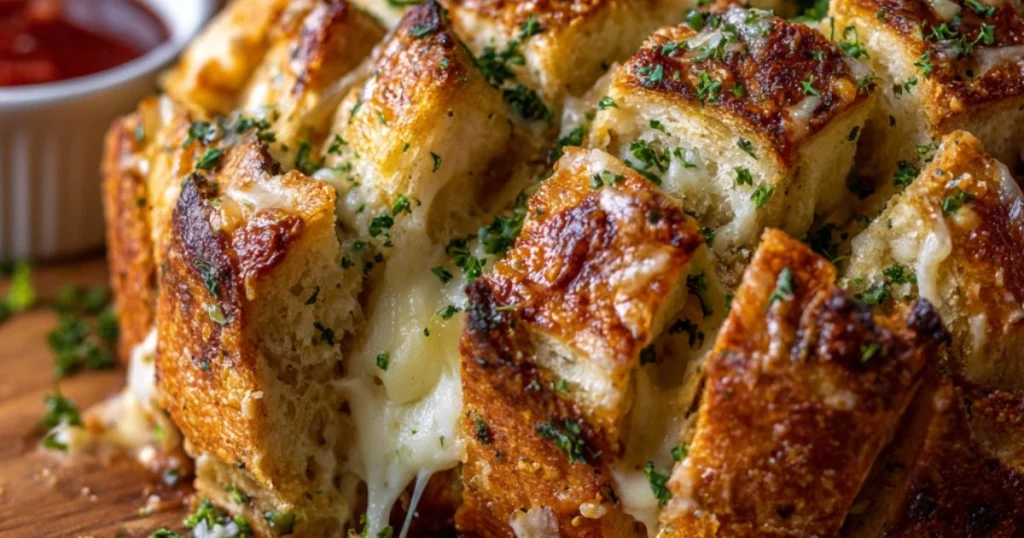 Cheesy Garlic Pull