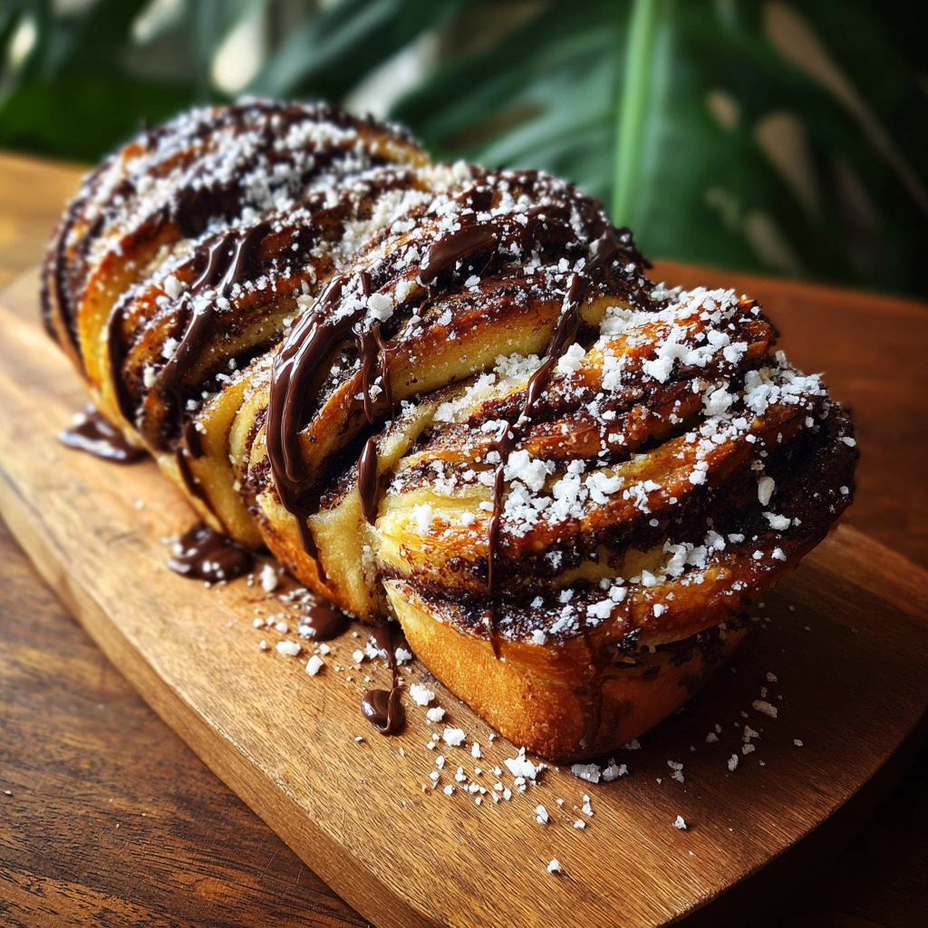 Chocolate Nutella Babka Bread