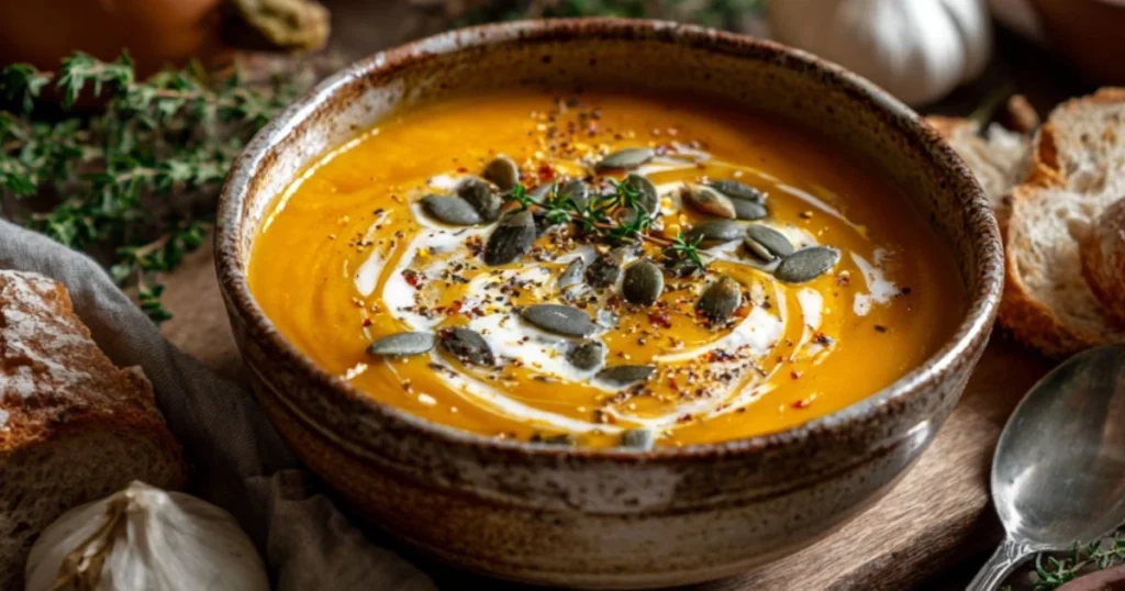 Creamy Roasted Butternut Squash Soup