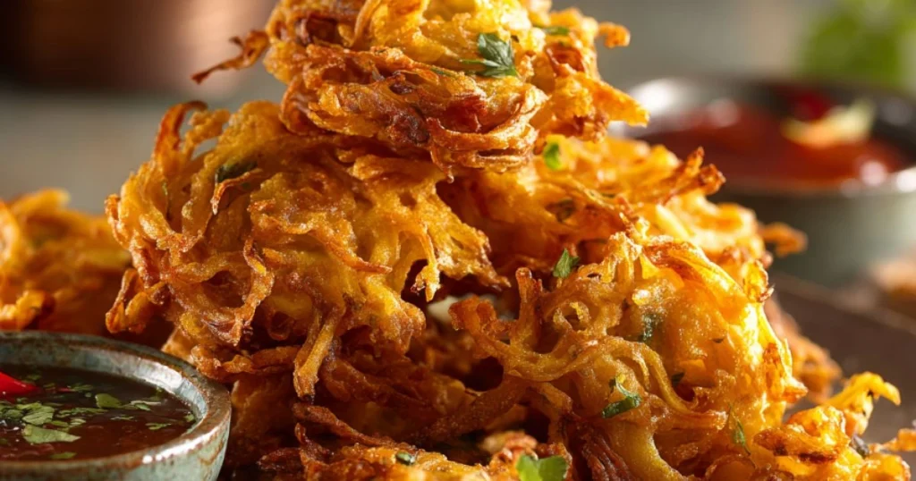 Crispy Onion Bhajis
