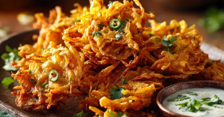 Crispy Onion Bhajis