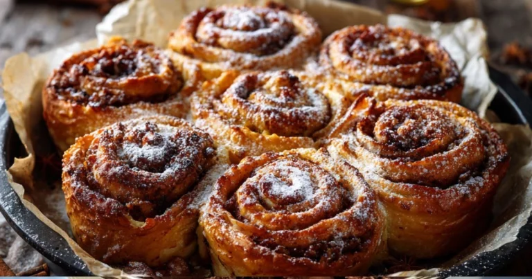 Crispy Phyllo Cinnamon Rolls Recipe