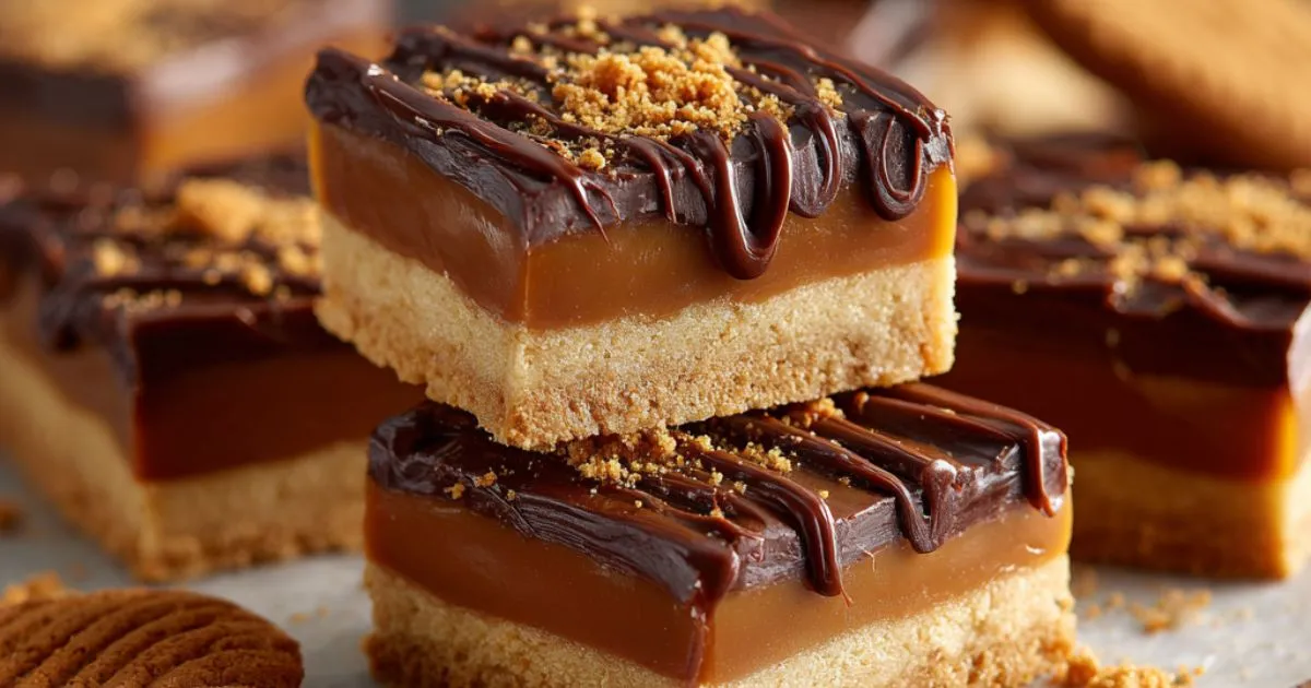 Biscoff Millionaire’s Traybake Recipe