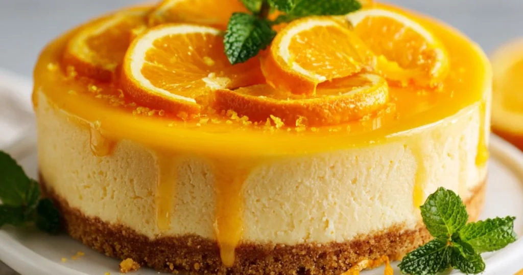 Delicious Orange Cheesecake