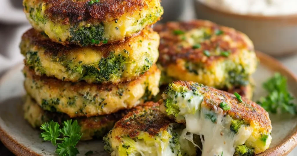 Broccoli Cheese Patties