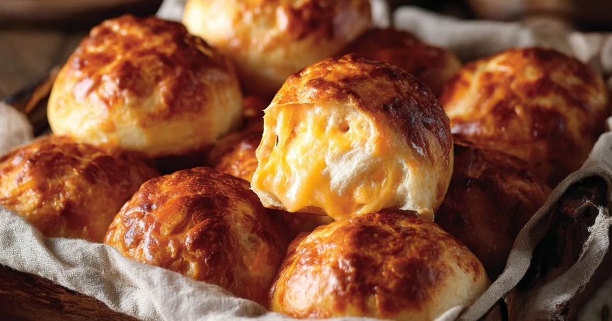 Fluffy Baked Cheese Buns