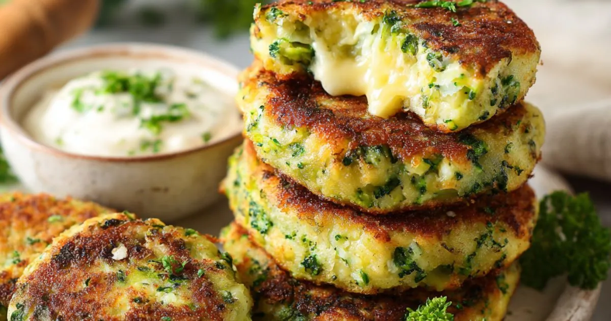 Broccoli Cheese Patties