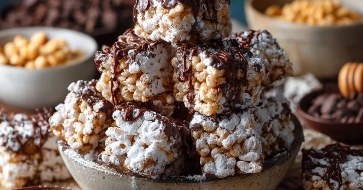 Easy Muddy Buddy Rice Krispies