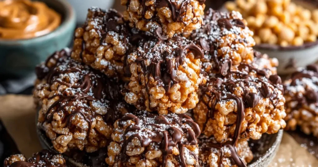 Easy Muddy Buddy Rice Krispies