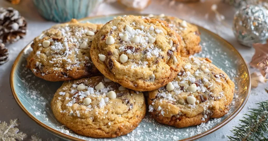Winter Wonderland Chocolate Chip Cookies