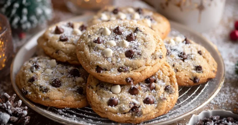 Winter Wonderland Chocolate Chip Cookies
