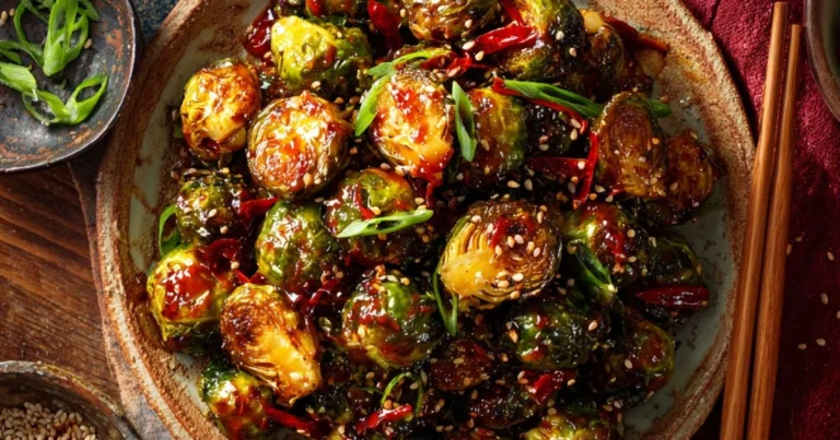 Gochujang Brussels Sprouts