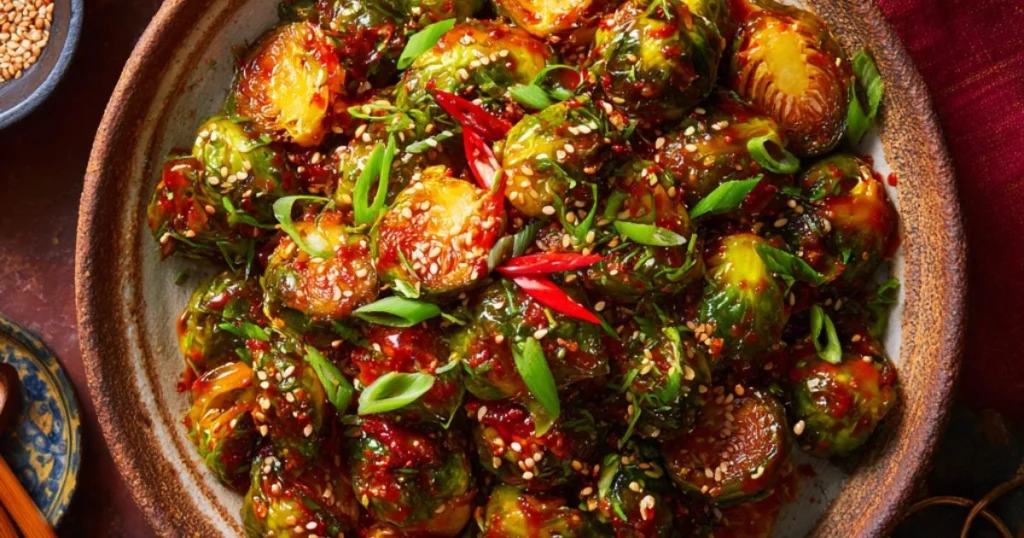 Gochujang Brussels Sprouts
