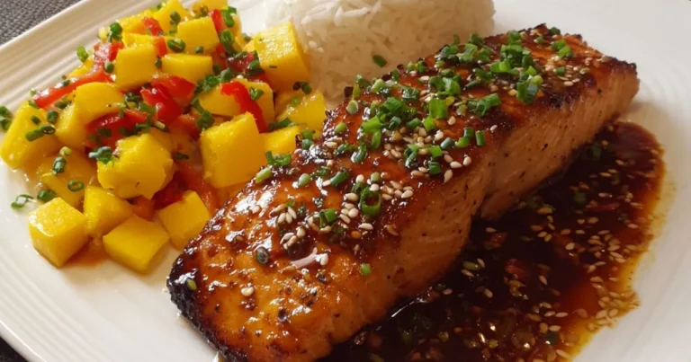 Mango Teriyaki Salmon