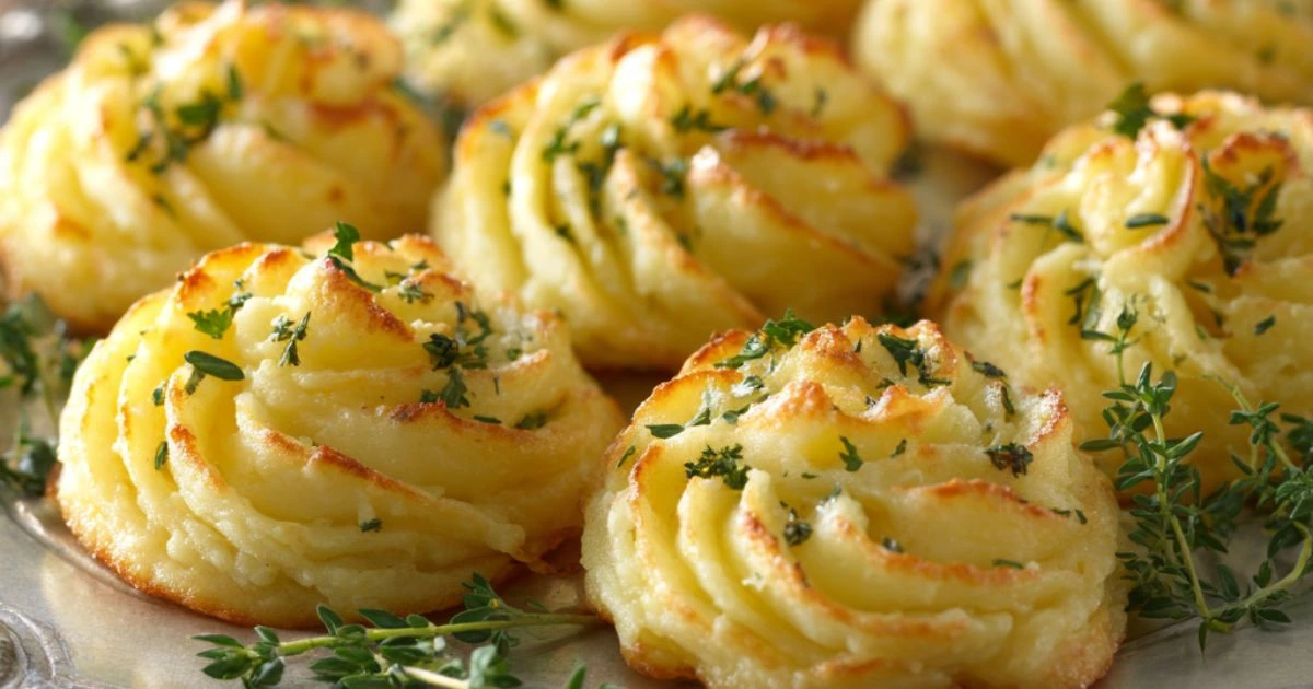 Perfect Duchess Potatoes