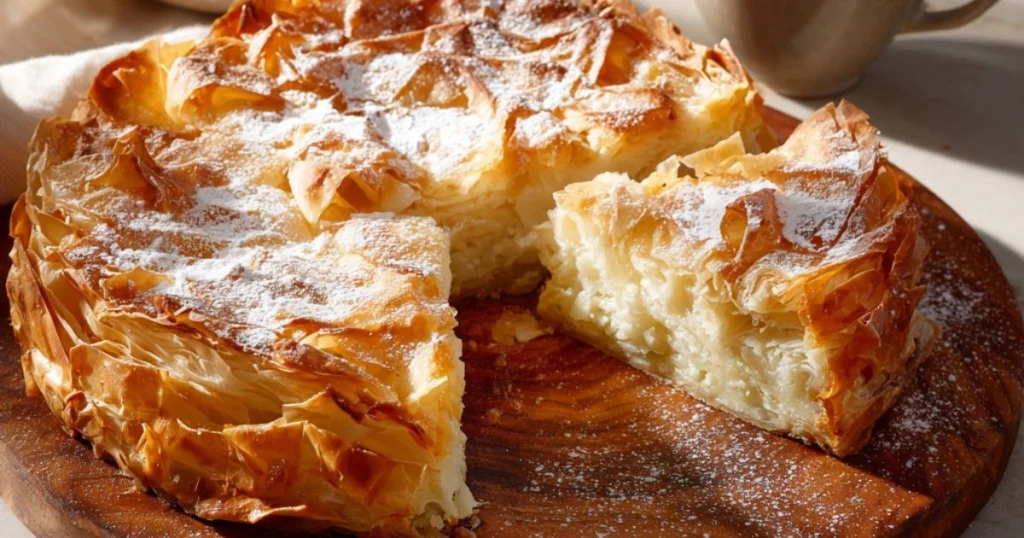 Phyllo Dough Crinkle Cake