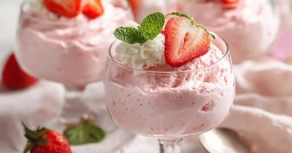 Strawberry Mousse