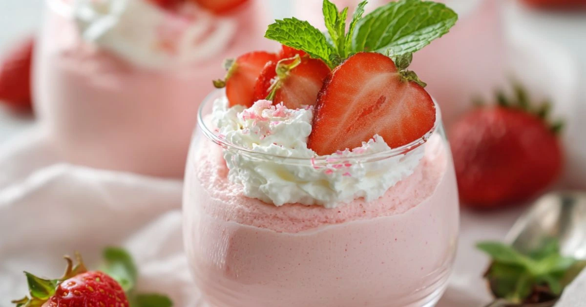 Strawberry Mousse
