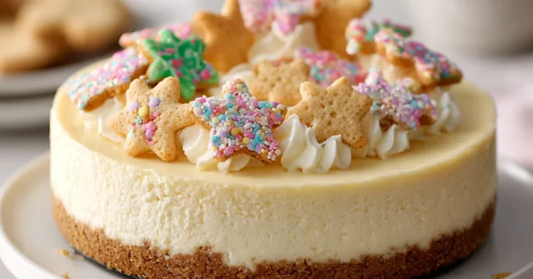 Sugar Cookie Cheesecake