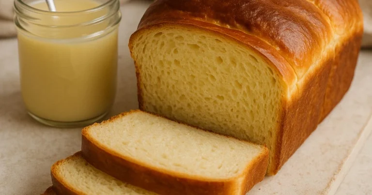 Sweet Condensed Milk Bread