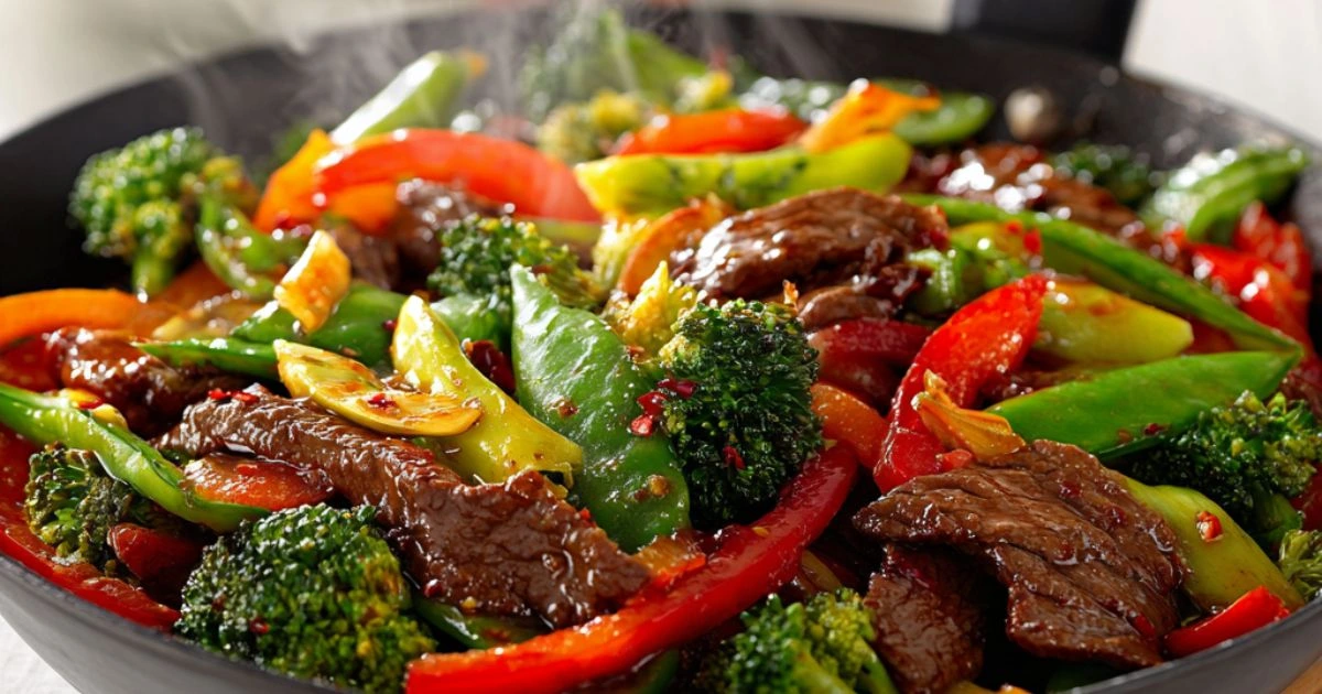 Tender Beef and Vegetable Stir Fry