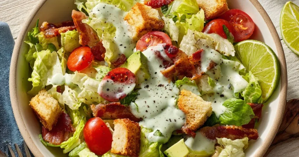 Zesty Lime BLT Avocado Salad