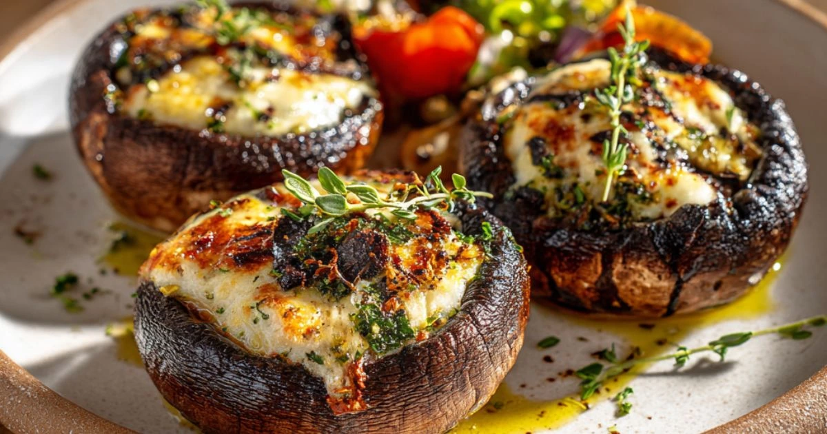 baked Portobello mushrooms