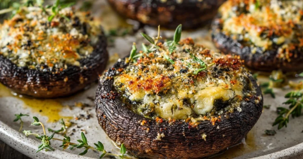 baked Portobello mushrooms