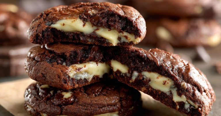 Chocolate Cheesecake Cookies