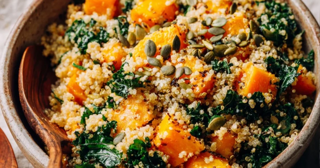 Cozy Roasted Butternut Squash & Quinoa