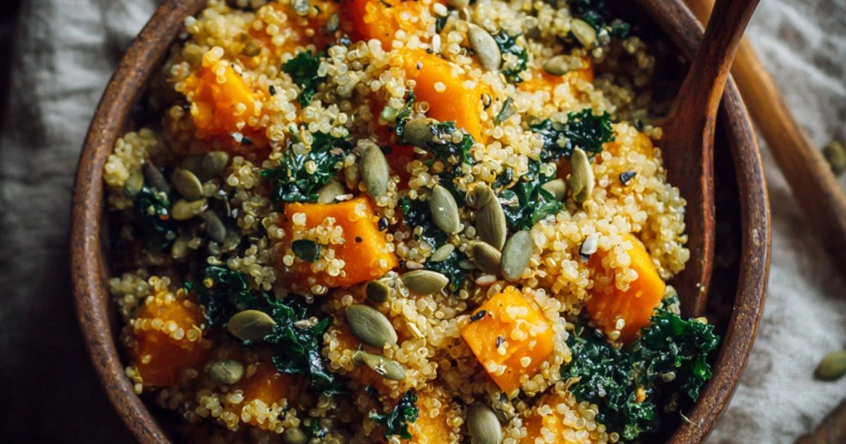 Cozy Roasted Butternut Squash & Quinoa