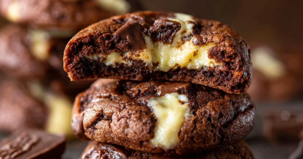 Chocolate Cheesecake Cookies