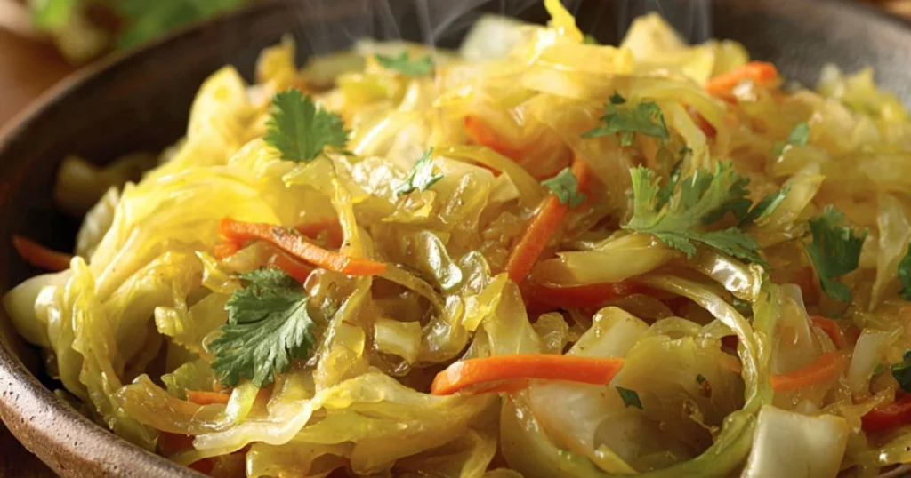 Easy Curry Cabbage Recipe