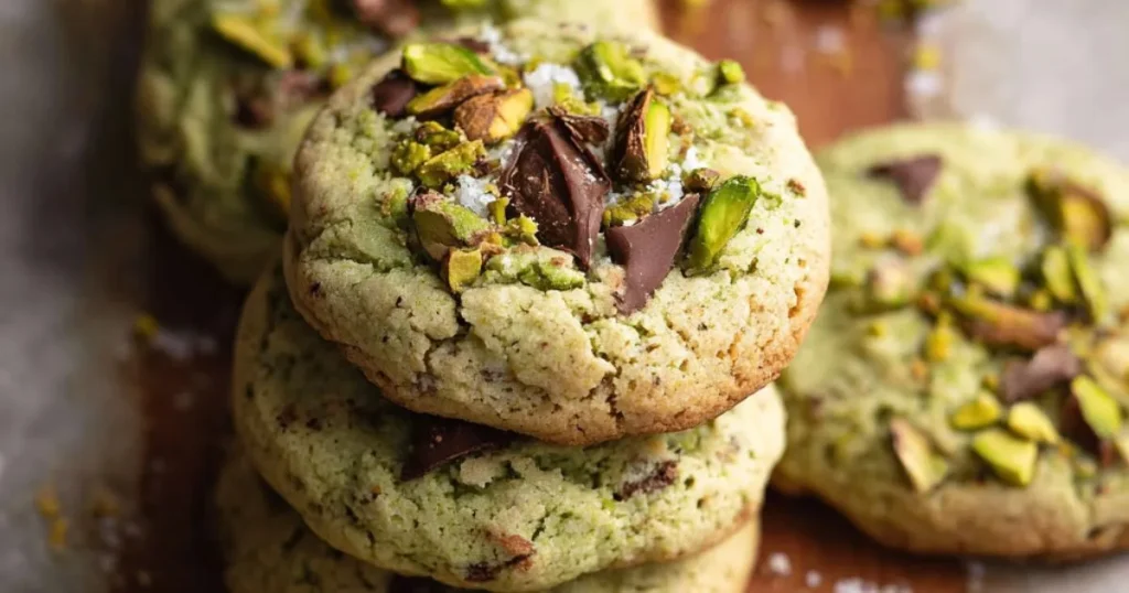 Pistachio Cream Cookies